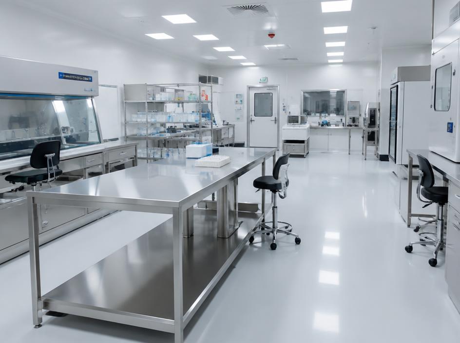 Clean laboratory space
